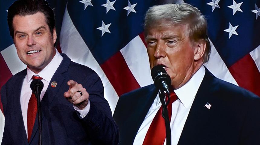 Trump onun raporunu saklamaya çalışıyor! Adalet Bakanlığına aday Matt Gaetz hakkındaki iddialar tüm dünyada ses getirdi