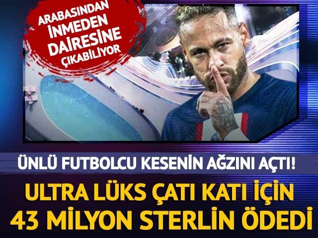 Ultra lüks çatı katı için 43 milyon Sterlin ödedi! İçinde yok yok...