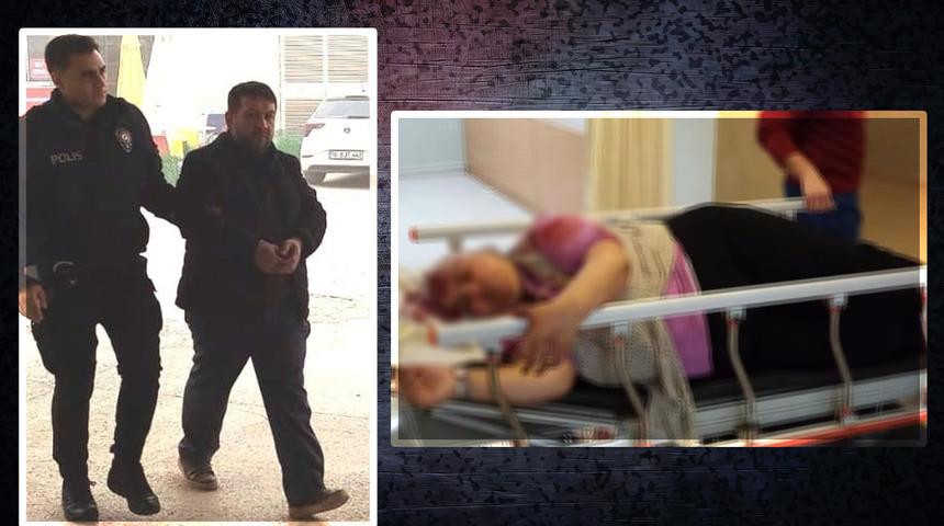 Tek suçu bu soruyu sormak oldu! Cani adamdan eşine çekiçli saldırı