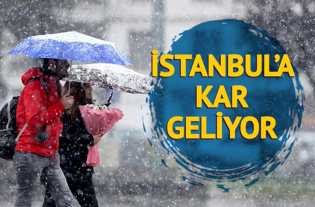 İstanbul'a kar geliyor! Hava sıcaklıkları 15 derece düşecek: İstanbul Valiliği'nden kar uyarısı