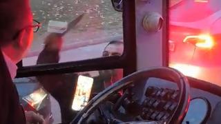 Yer: Ankara! Halk otobüsü şoförüne bıçak çekip, tehditler savurdu 