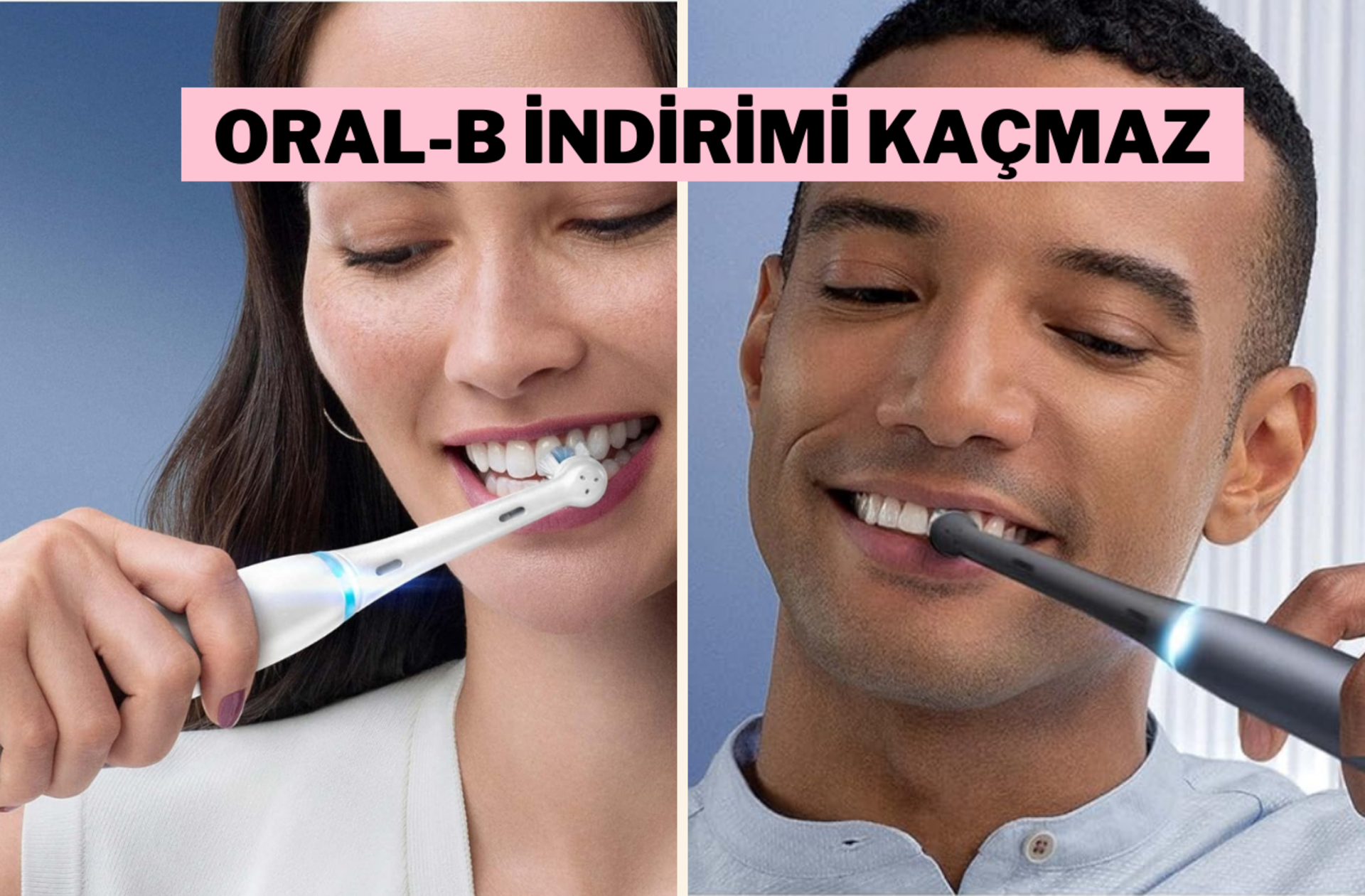 Şarjlı diş fırçası Gülümseten Kasım'dan alınır! Kullanıcıların favorisi Oral-B'de indirim var