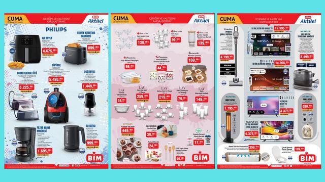 BİM'e Philips airfryer geliyor! 22 Kasım 2024 BİM Aktüel Kataloğu burada