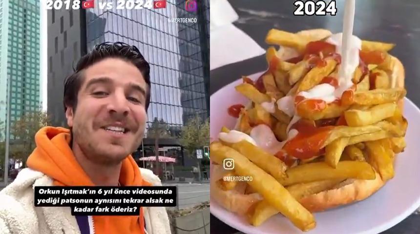 Fiyat farkı şaşkına çevirdi! 6 yıl önce yediği yemeğin fiyatını günümüzle karşılaştırıp asgari ücret hesabı yaptı