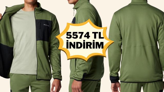 Günün en iyi fırsatı! Kışı sıcacık geçirmenizi sağlayak Columbia polarda %50 indirim