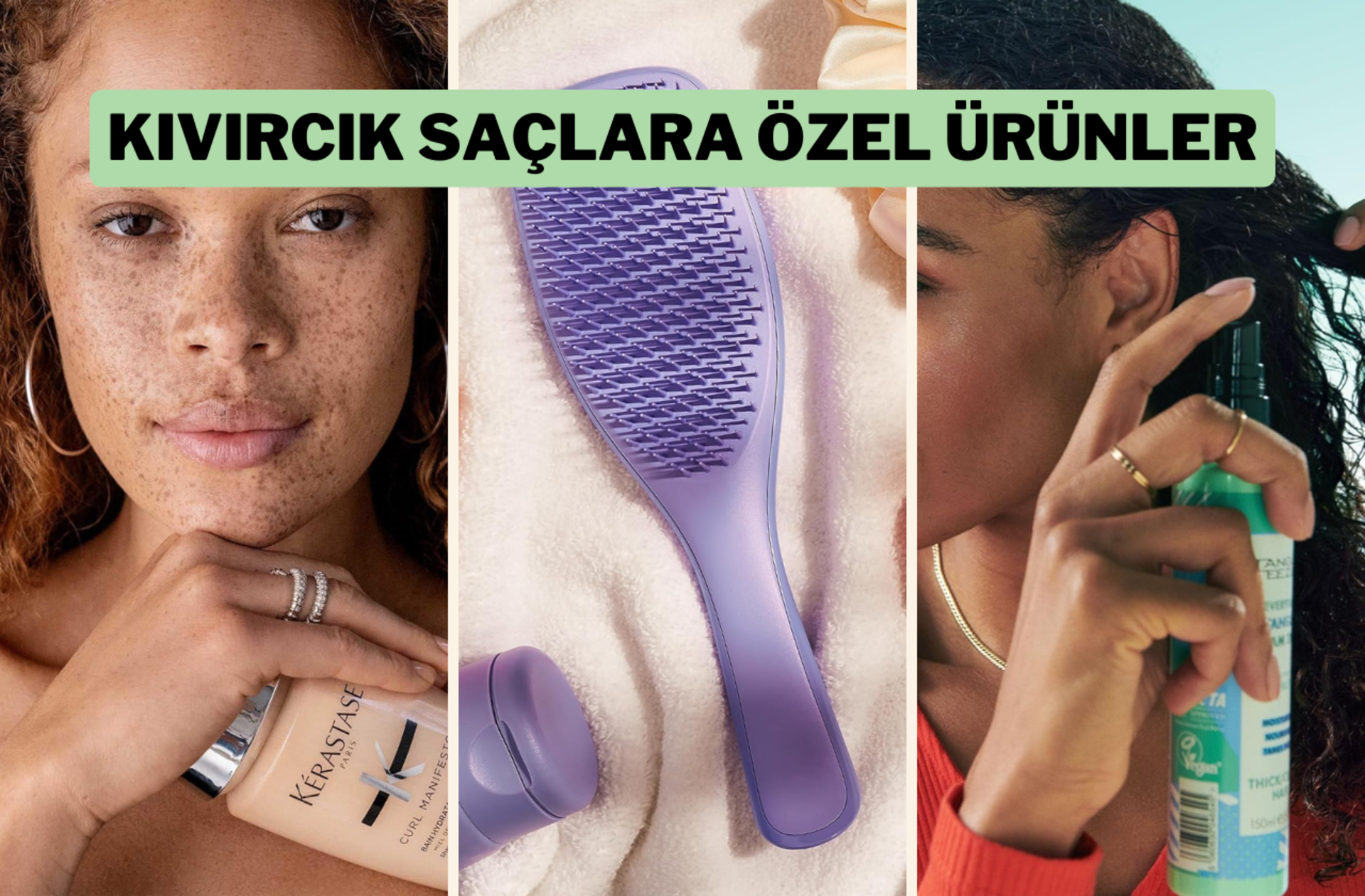 Kıvırcık saçlılar buraya! Curly Hair metodunu uygulamanıza yardımcı olacak ürünler