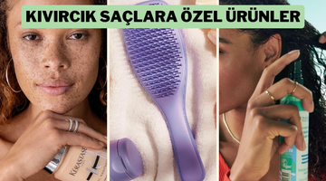 Curly hair rutini i&ccedil;in kullanışlı ve b&uuml;t&ccedil;e dostu &uuml;r&uuml;nler 