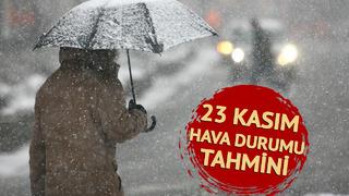 23 Kasım hava durumu! Kimi sarı, kimi turuncu... Meteoroloji'den kar yağışı uyarısı! Haritaya yansıdı: 'Kutuplardan özel koridor açılmış gibi' (5 günlük tahmin)