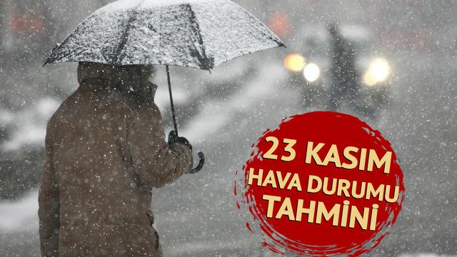 23 Kasım hava durumu! Kimi sarı, kimi turuncu... Meteoroloji'den kar yağışı uyarısı! Haritaya yansıdı: 'Kutuplardan özel koridor açılmış gibi' (5 günlük tahmin)