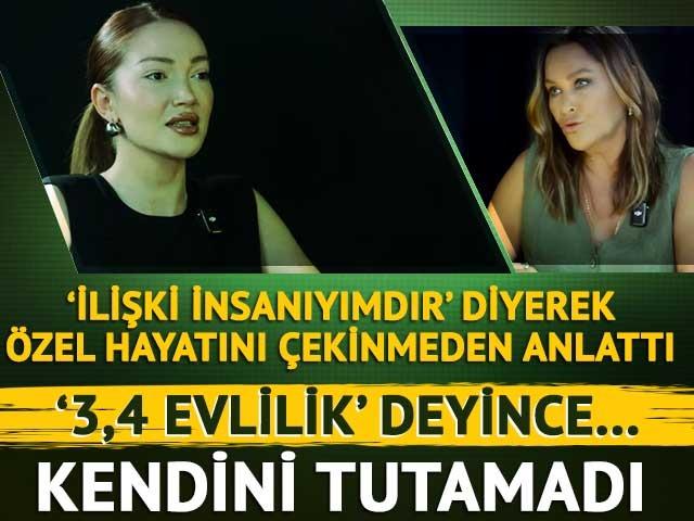 'İlişki insanıyımdır' diyerek çekinmeden anlattı! '3,4 evlilik...' 