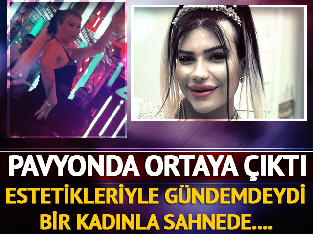 Estetikleriyle gündemdeydi! Fenomen pavyonda ortaya çıktı! 