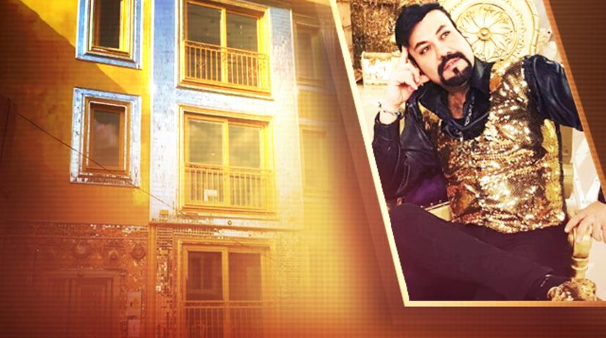 '2 ev parası vergi ödedim' diyerek isyan etti! Kobra Murat Balat'a 4 katlı altın kaplama bina yaptırdı! 20 ev parası da ona harcadı! Gold üstüne aynalar, kristaller...