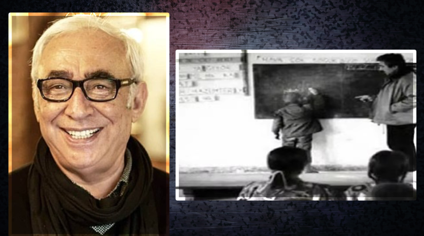 Şener Şen'in o meşhur fotoğraftaki öğrencisi yıllar sonra ortaya çıktı! 'Bana bir tokat vurdu'