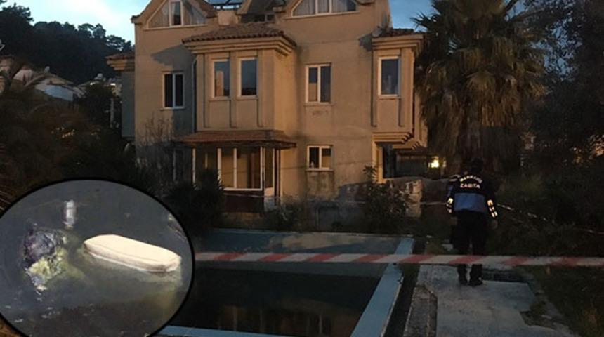 Hayalet villanın havuzunda dehşet!