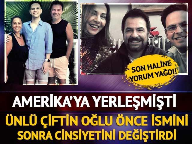 Ünlü çiftin oğlu önce adını sonra cinsiyetini değiştirdi! Son haline yorum yağdı