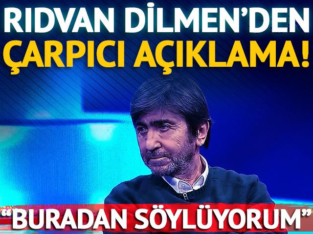 Rıdvan Dilmen'den Fenerbahçe'nin penaltı pozisyonuyla ilgili çarpıcı açıklama! "Bakın, buradan söylüyorum..."