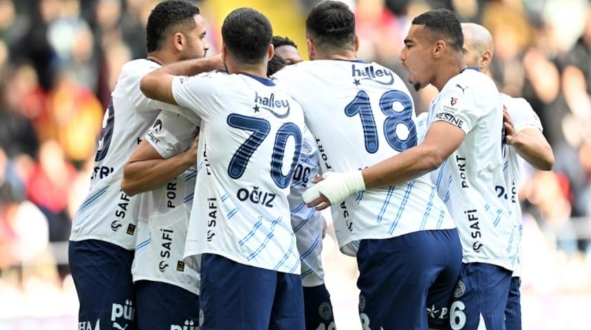 Fenerbahçe’den ligde üst üste 4. galibiyet