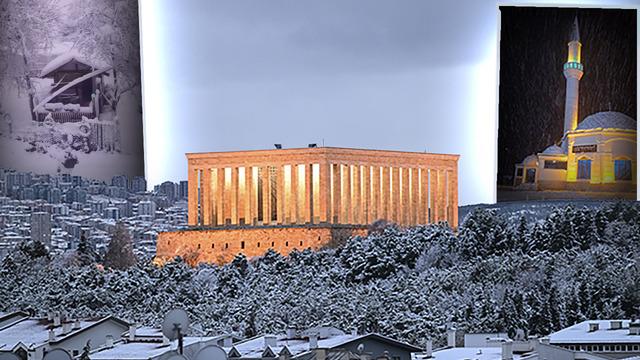 İstanbul'da kar yağışı sürecek mi? Anıtkabir'in görüntüsü büyüledi!