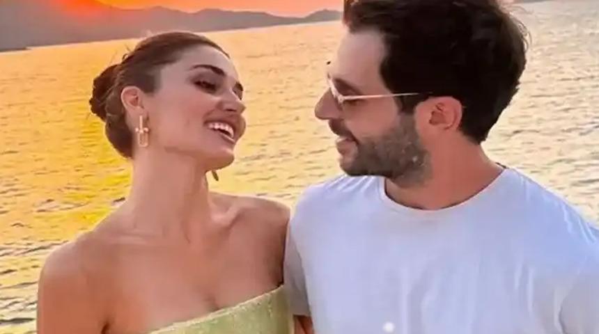 Hande Erçel'in doğum gününde Hakan Sabancı paylaştı! Yorumlar gecikmedi