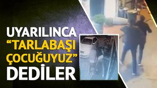 Yer: Taksim... Laf attıkları için uyarılınca Tarlabaşı çocuğuyuz dediler! 15 dakika sonra...
