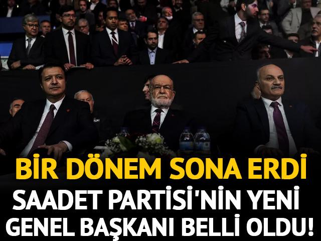 Saadet Partisi'nin yeni genel başkanı Mahmut Arıkan oldu