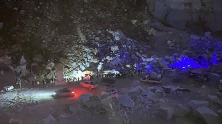 Balıkesir'de mermer ocağında göçük! İşçilerin üzerine kaya düştü