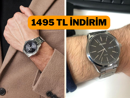 Seiko eşittir dayanıklılık! Bir saatten çok daha fazlasına sahip olacaksınız