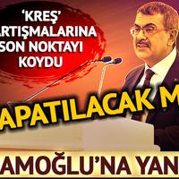 Kreş tartışması sonrası Bakan Tekin'den yeni açıklama: Özel ve İmamoğlu alenen yalan söylüyor