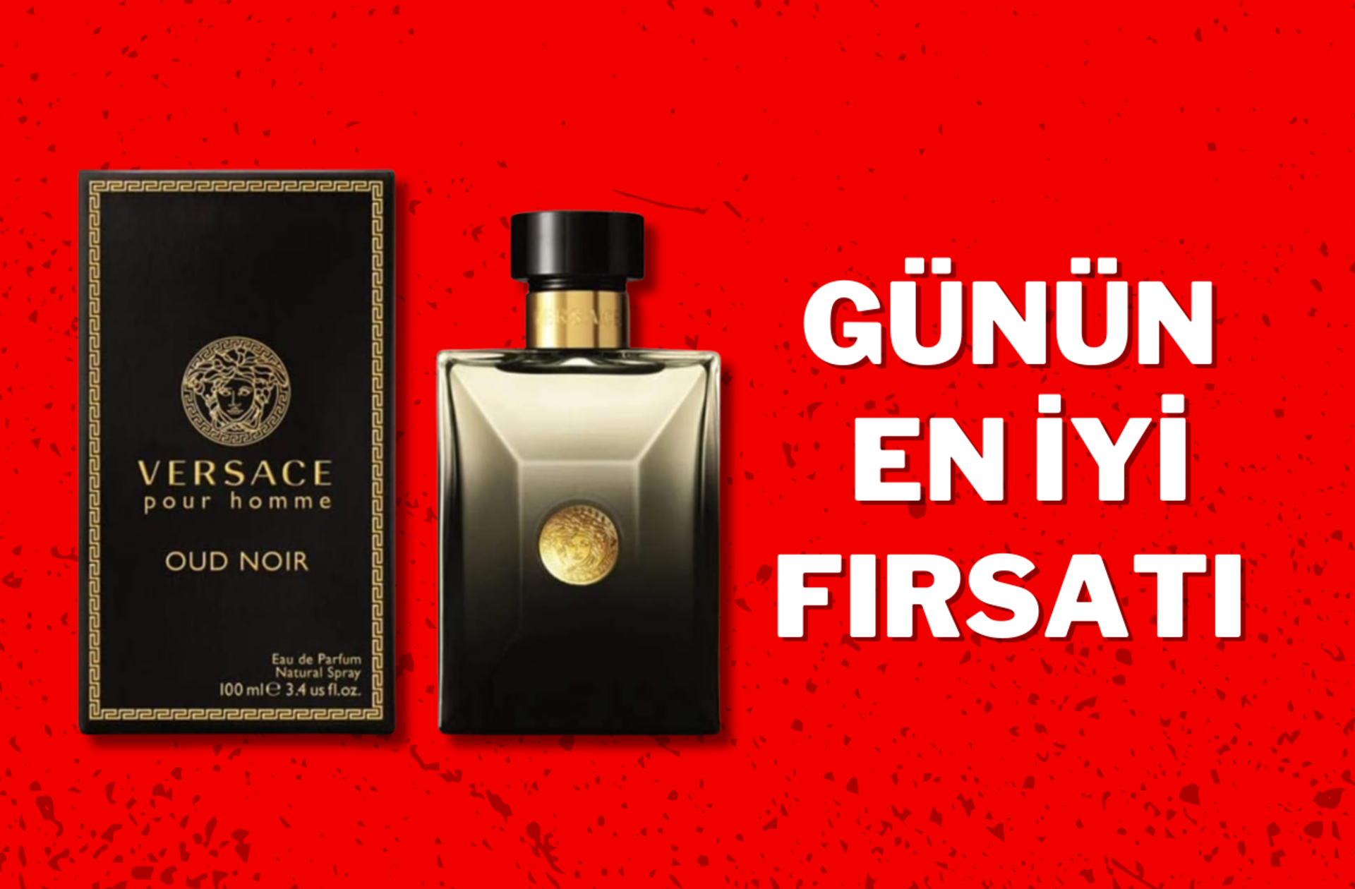 Fiyatı 3 bin 149 TL'ye düştü! Versace Oud Noir Erkek Parfüm'de kaçırılmayacak indirim