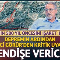 Malatya'daki depremin ardından Naci Görür'den kritik uyarı! 2 bin 500 yıl öncesini işaret etti: "Endişe verici ciddi olarak çalışılmalı"