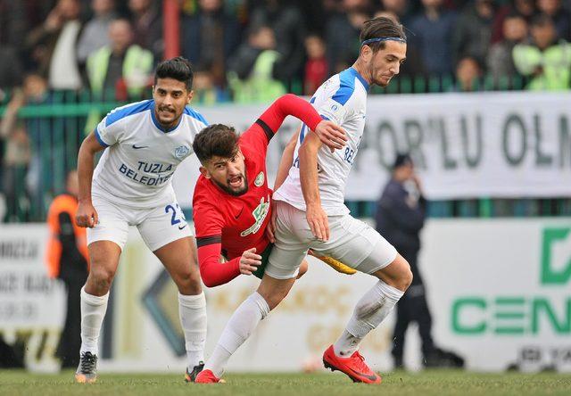 Amed Sportif Faaliyetler - Tuzlaspor maçında Mehmetçiğe pankartlı destek