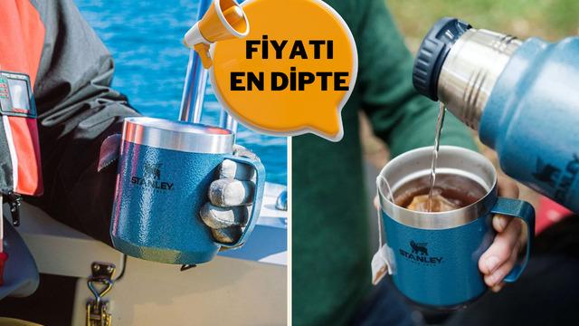 Yanınızdan ayırmak istemeyeceğiniz Stanley Klasik Termos Bardak indirime girdi