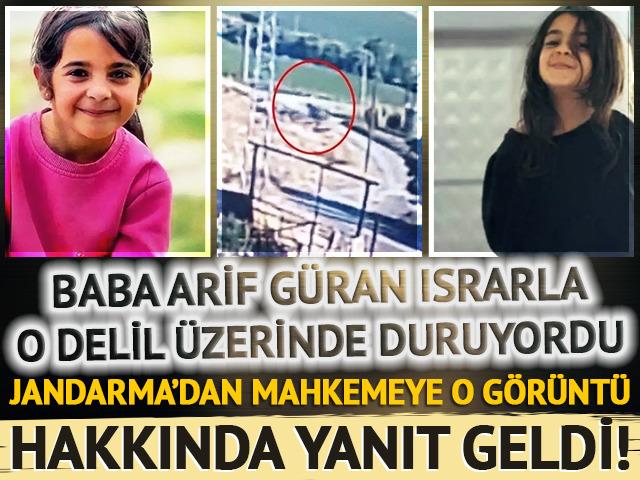 Narin Güran cinayetinde çok önemli gelişme! Baba Arif Güran'ın ısrarla üzerinde durduğu o delil hakkında Jandarma'dan yanıt geldi