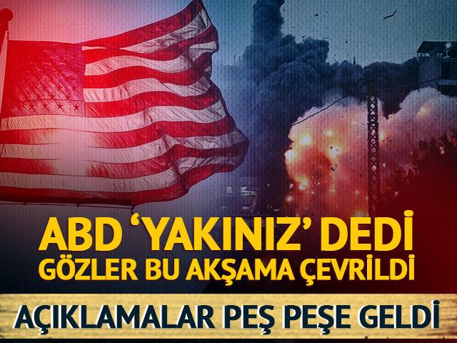 Ateşkes açıklamaları peş peşe geldi! ABD 'yakınız' dedi, gözler bu akşama çevrildi