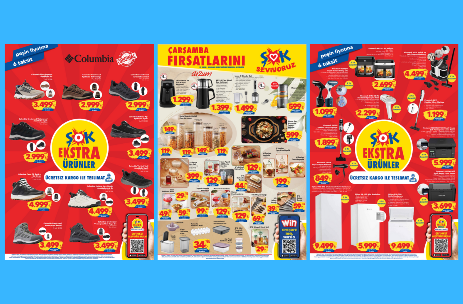 ŞOK'a Columbia spor ayakkabılar geliyor! 27 Kasım 2024 ŞOK Aktüel Ürünler Kataloğu