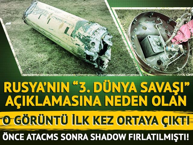 Ukrayna ABD yapımı ATACMS füzeleriyle Rusya'yı hedef almıştı! O füzelerin görüntüleri ortaya çıktı