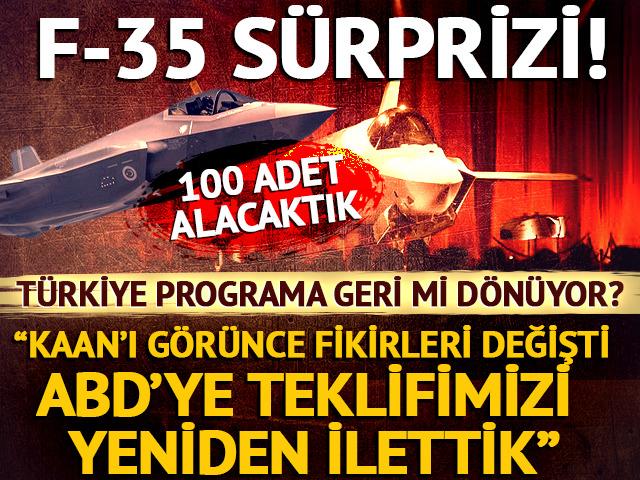 F-35 sürprizi! Türkiye programa geri mi dönüyor? "KAAN’ı görünce düşünceleri değişti, ABD'ye teklifimizi yeniden ilettik"