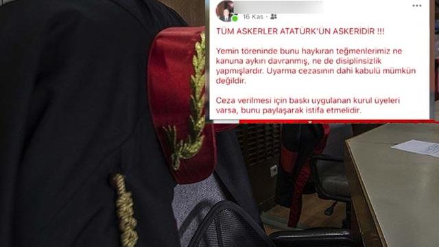 Teğmenlerle ilgili de paylaşım yapmıştı! HSK o savcıyı açığa aldı