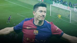 Barcelona golü Lewandowski ile buldu... Şampiyonlar Ligi tarihi değişti! Cristiano Ronaldo ve Lionel Messi'nin ardından...