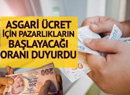 Asgari ücret için ses getirecek ipucu! Pazarlıkların hangi orandan başlayacağını açıkladı: En yüksek beklenti de belli oldu
