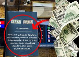 Kriz büyüyor! Döviz büroları ve bankalar alarm verdi! Kapılarına ‘50 - 100 dolar almıyoruz’ yazısı astı…