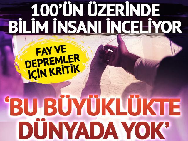 'Bu büyüklükte dünyada yok' 100'ün üzerinde bilim insanı inceliyor!  