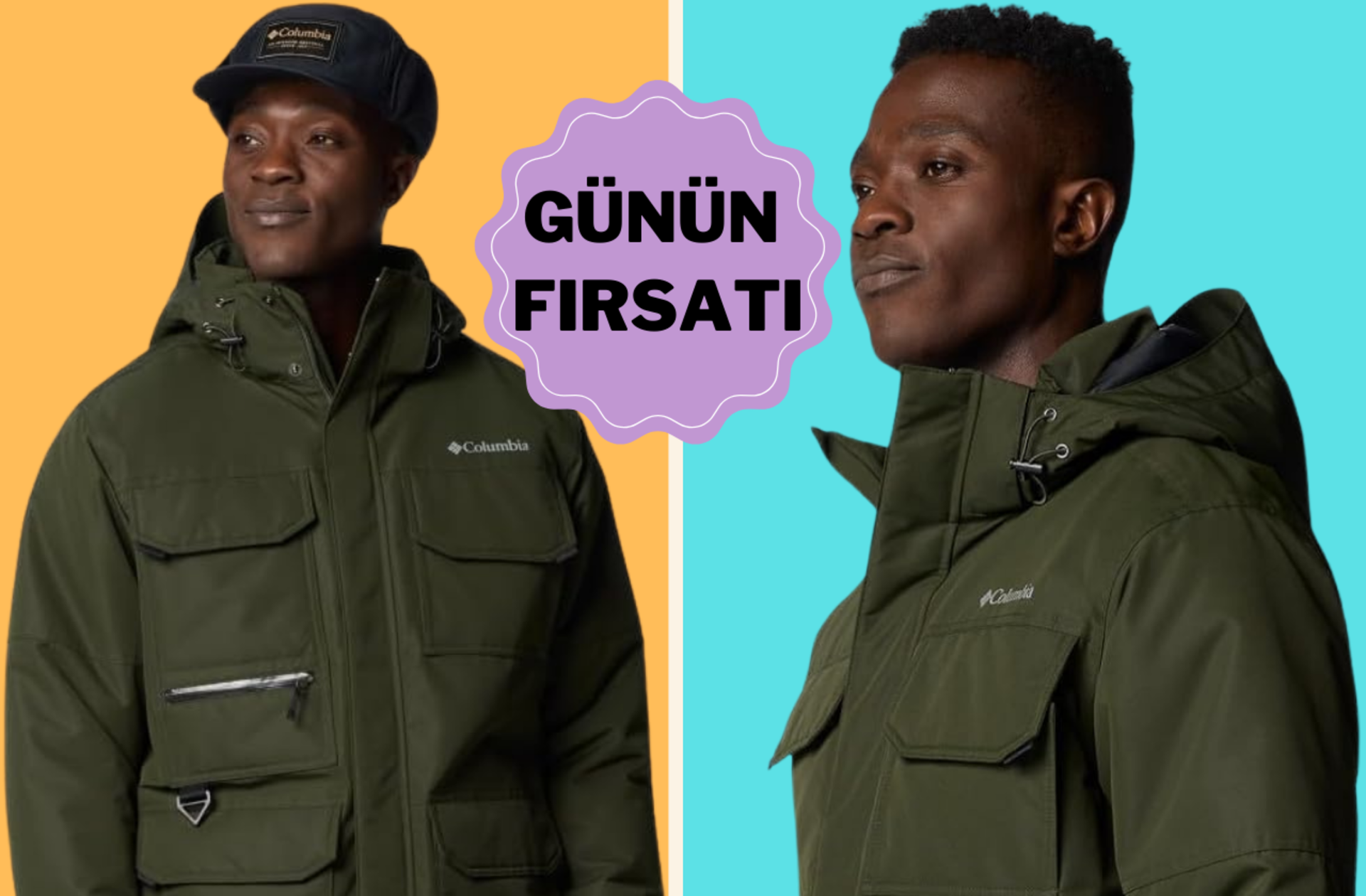 Columbia Landroamer II Erkek Parka günün fırsat ürünü oldu