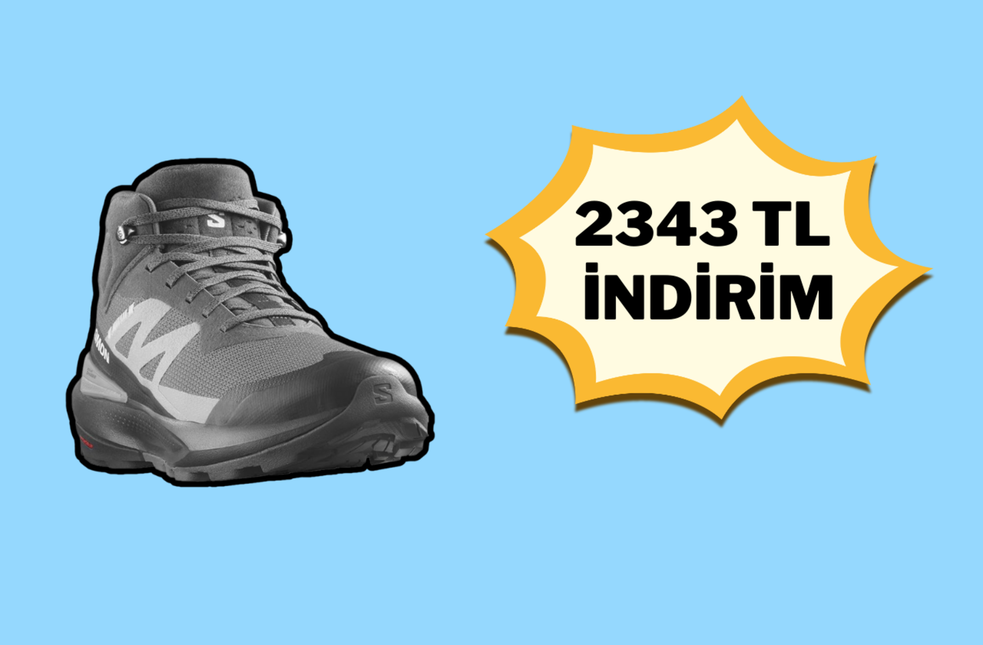 5202 TL'ye düştü! Salomon Elixir Actic Mid GTX Outdoor Ayakkabı'da büyük indirim