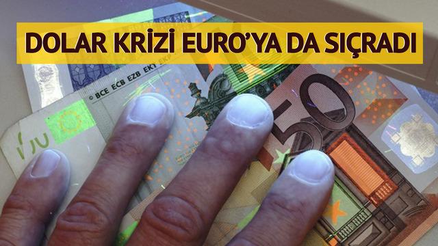 Sahte dolar krizi 'Euro'ya da sıçradı!