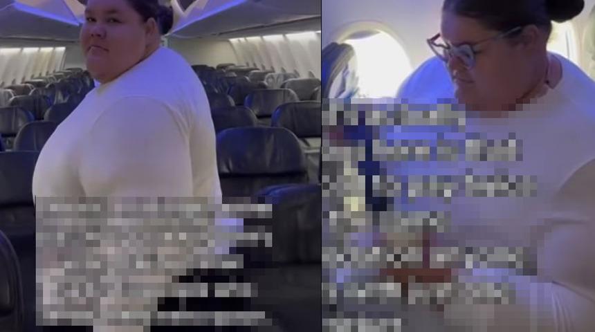 Büyük beden seyahat fenomeni ekstra koltuk ücretine isyan etti! Sosyal medyada yeni tartışmanın kilidini açtı: "Bu çok çirkin"
