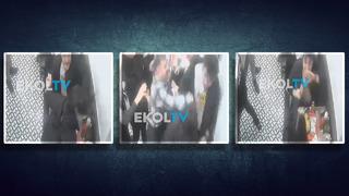 Tokatladı, yüzüne içecek fırlattı! Sevgilisini darbeden adama meydan dayağı