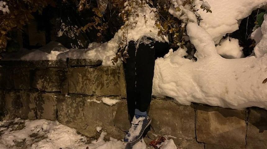 Kardan adamı görünce sinir krizi geçirdi! Nedeni sonradan ortaya çıktı