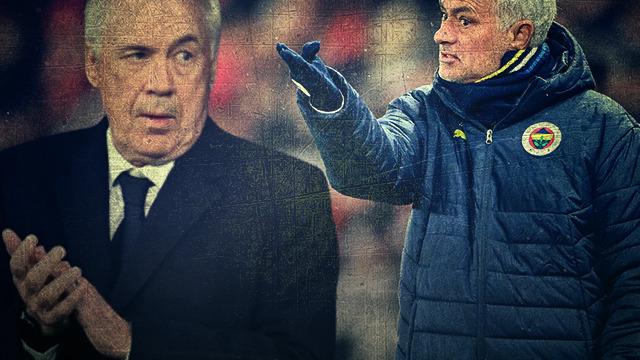 Slavia Prag'ı devirdi... Real Madrid Teknik Direktörü Carlo Ancelotti'ye göz kırptı! Jose Mourinho, tarihe geçecek
