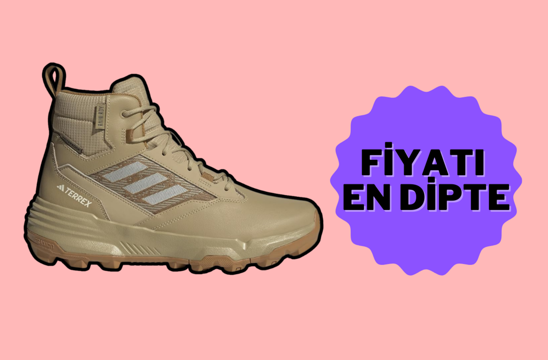 Kışın favoriniz olacak! Adidas'ın su geçirmez botunun fiyatı en dipte